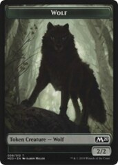 Zombie // Wolf Double-Sided Token